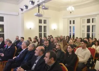 Βράβευση αθλητών του Γυμναστικού Συλλόγου Νέων Λέρου στην εκδήλωση για την κοπή πίτας της ΕΑΣ ΣΕΓΑΣ Δωδεκανήσου