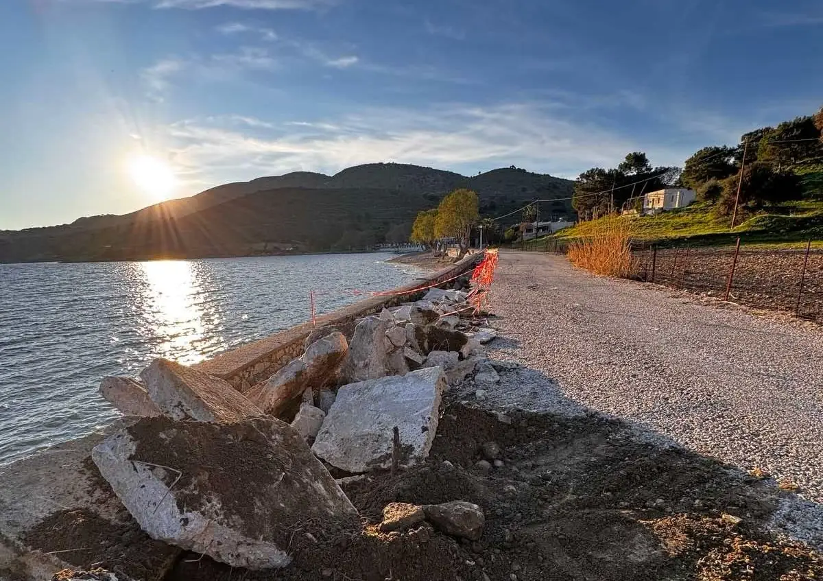 Δήμαρχος Λέρου: Ολοκληρώθηκαν παρεμβάσεις στον Δρυμώνα, συνεχίζονται στη Μερικιά