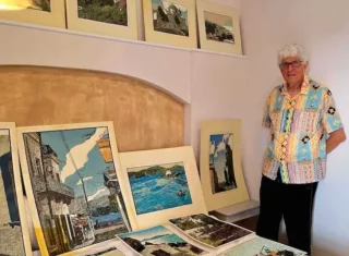 Michael Winters: Ο Αυστραλός καλλιτέχνης που εμπνεύστηκε από τη Λέρο