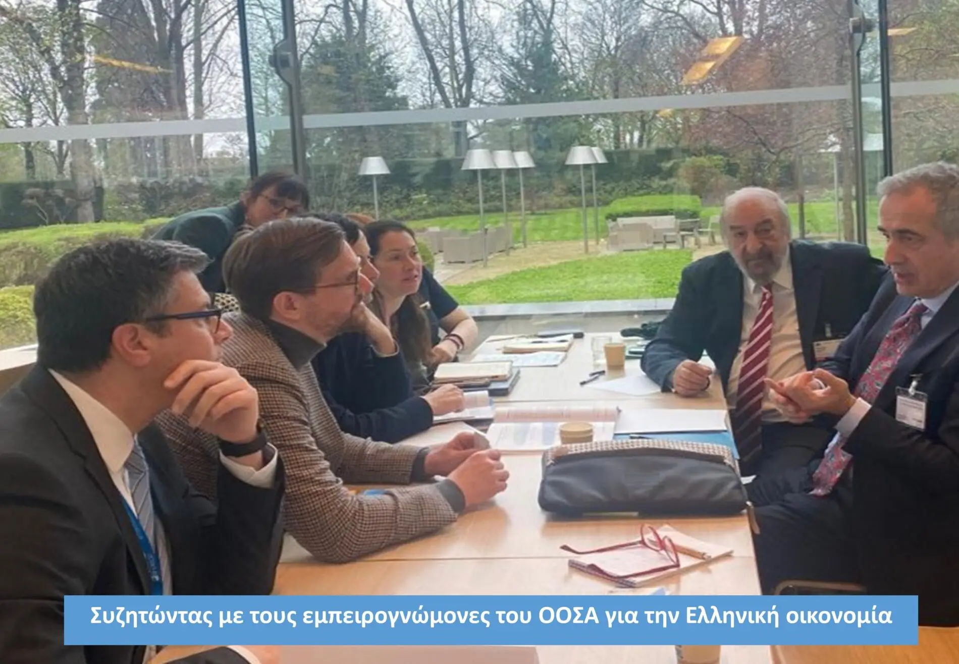 Στο Παρίσι ο Γιώργος Νικητιάδης με την ελληνική αντιπροσωπεία στις εργασίες του ΟΟΣΑ