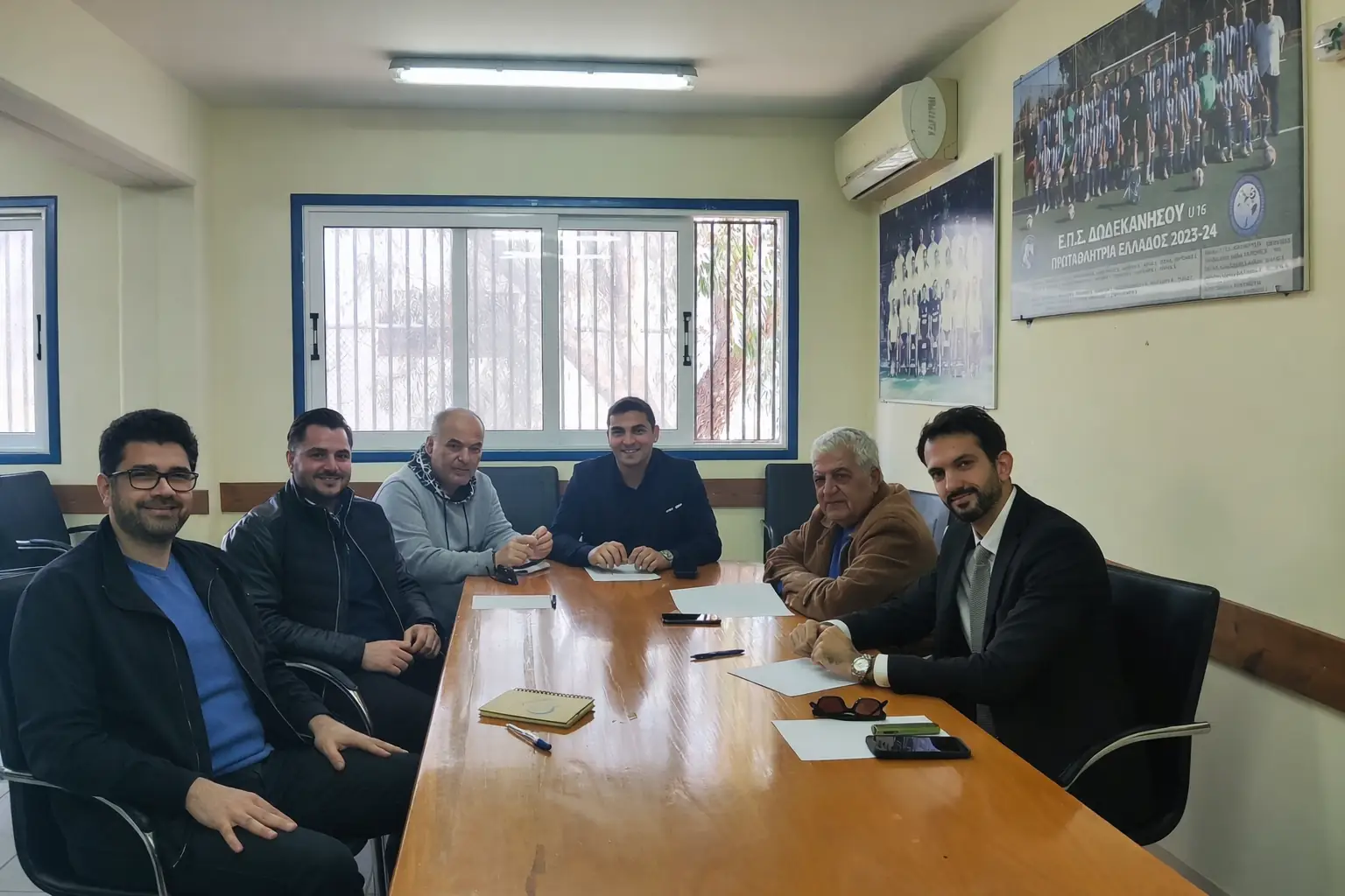 Πρώτη συνεδρίαση της Επιτροπής για θέματα ασφάλειας και πρόληψης βίας στα γήπεδα της ΕΠΣ Δωδεκανήσου