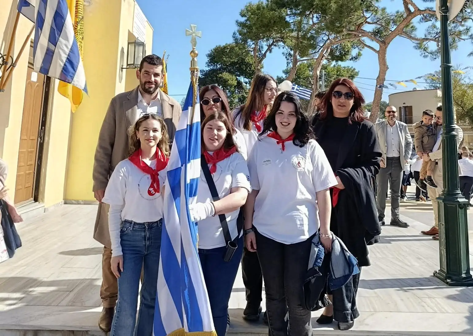 Συμμετοχή της ΤΕΝΕΑΛ του Συλλόγου Εθελοντών Αιμοδοτών Λέρου στους εορτασμούς της 7ης Μαρτίου