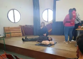 Λέρος: Ενημερωτική και πρακτική δράση στο ΕΠΑΛ από τη ΣΑΕΚ Τραυματολογίας Λέρου