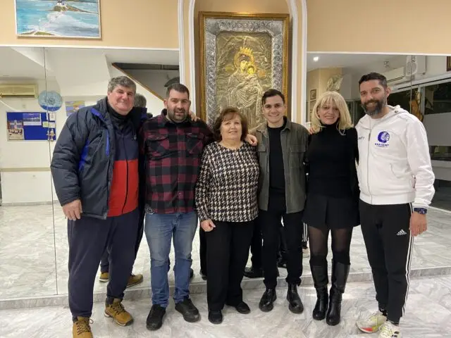 Νίκος Σπύρου: Η Λέρος ενώνει &#8211; Συγκινητική επίσκεψη στην Πανελλήνια Ένωση Λερίων