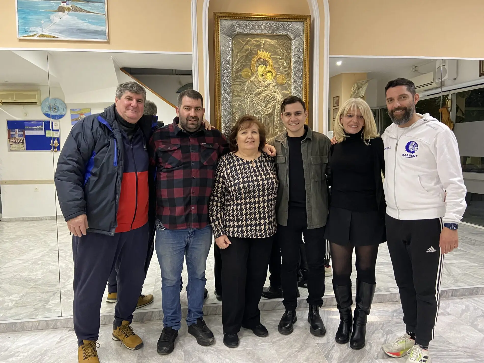 Νίκος Σπύρου: Η Λέρος ενώνει &#8211; Συγκινητική επίσκεψη στην Πανελλήνια Ένωση Λερίων