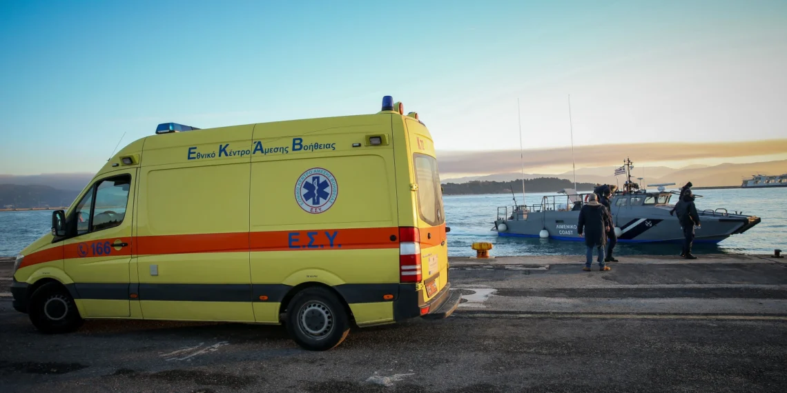 Διακομιδή 75χρονου από την Κάλυμνο