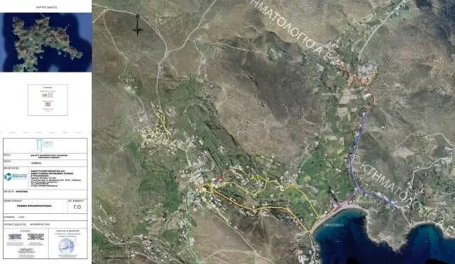 Ολοκλήρωση και Έγκριση Οριστικής Μελέτης για το Δίκτυο Αποχέτευσης Λυμάτων Κάμπου Δήμου Πάτμου