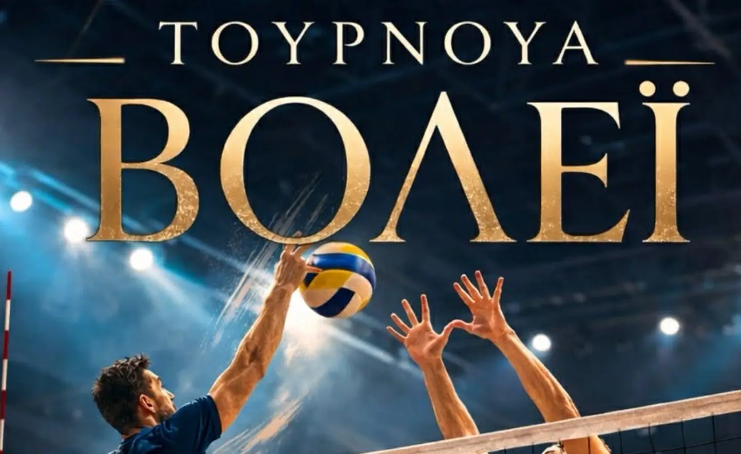 Λέρος: Πρόσκληση για το 1ο Τουρνουά Βόλεϊ στο Κλειστό της Μερικιάς