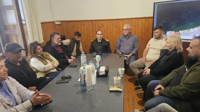 Συνάντηση του Λιμενάρχη Λέρου με επαγγελματίες της Αγίας Μαρίνας