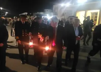 Η άφιξη του Αγίου Φωτός στη Λέρο