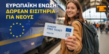 Ευρωπαϊκή Ένωση: Δωρεάν εισιτήρια για 40.000 νέους – Ποιοι είναι οι δικαιούχοι
