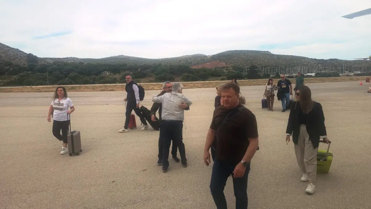 Στη Λέρο ο Περιφερειάρχης Γιώργος Χατζημάρκος