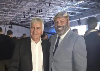 Συνάντηση του Δημάρχου Λέρου με τον Δήμαρχο Περάματος Γιάννη Λαγουδάκο