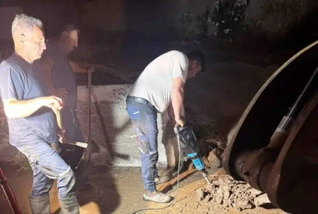 Δήμος Λέρου: Ολονύχτια μάχη για την αποκατάσταση βλάβης ύδρευσης στο Παντέλι