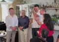 Ο Δήμαρχος Λέρου στους Λειψούς για τη λαϊκή συνέλευση παρουσία του Υπουργού Ναυτιλίας Βασίλη Κικίλια