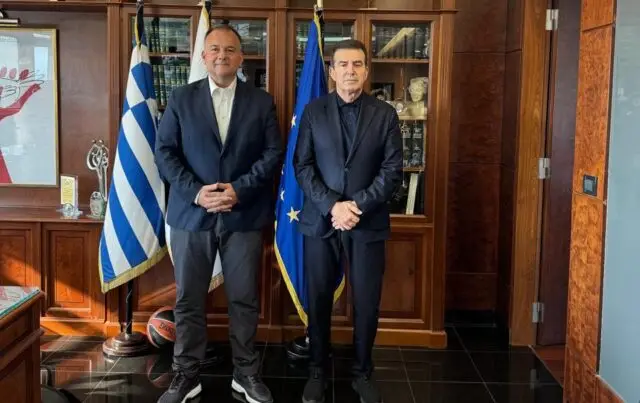 Συνάντηση Γιάννη Παππά με τον Υπουργό Προστασίας του Πολίτη «Η ασφάλεια των νησιών μας αποτελεί διαρκή προτεραιότητα»