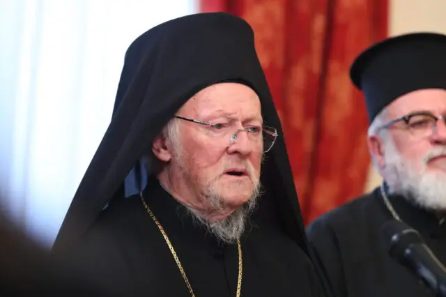 Ευχές του Οικουμενικού Πατριάρχη Βαρθολομαίου στον Μητροπολίτη Λέρου Παΐσιο για τα ονομαστήριά του