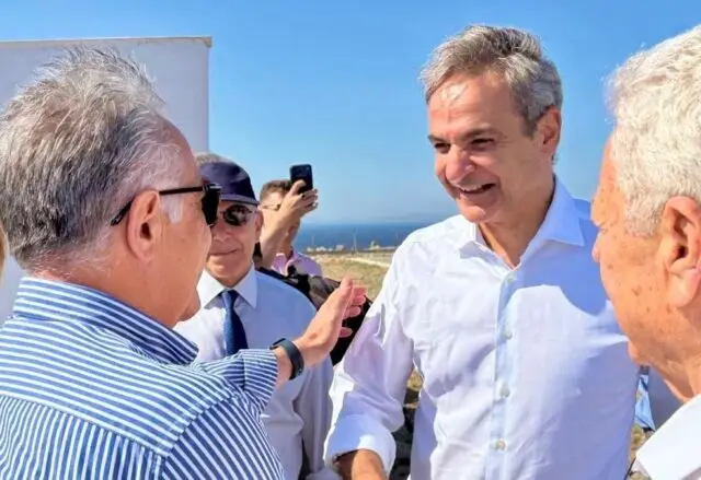 Στη Λέρο και το Αγαθονήσι με τον Πρωθυπουργό ο Βασίλης Α. Υψηλάντης