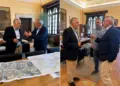 Συνάντηση του Βασίλη Α. Υψηλάντη με τον Περιφερειάρχη Νοτίου Αιγαίου και  Πρόεδρο της ΕΝΠΕ Γιώργο Χατζημάρκο