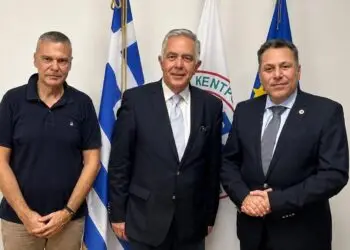 Βασίλης Υψηλάντης: «Παραμένει το ΕΚΑΒ στην Σορωνή» – Στο επίκεντρο της συνάντησης με τον Πρόεδρο του ΕΚΑΒ τα ζητήματα της Δωδεκανήσου