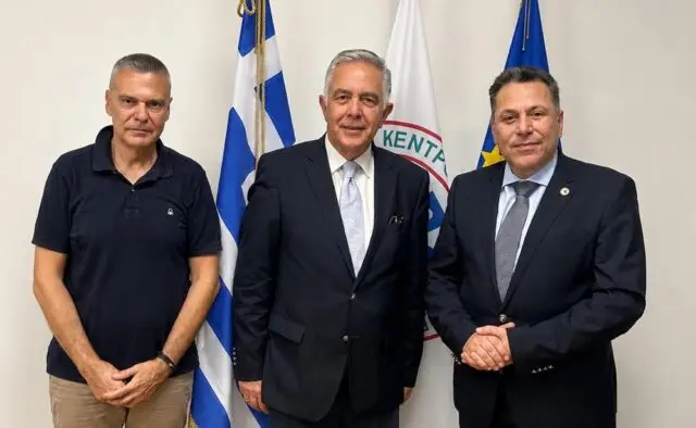Βασίλης Υψηλάντης: «Παραμένει το ΕΚΑΒ στην Σορωνή» &#8211; Στο επίκεντρο της συνάντησης με τον Πρόεδρο του ΕΚΑΒ τα ζητήματα της Δωδεκανήσου