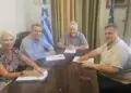 Λέρος: Συνάντηση του Βουλευτή Μάνου Κόνσολα με τον Δήμαρχο Τιμόθεο Κωττάκη