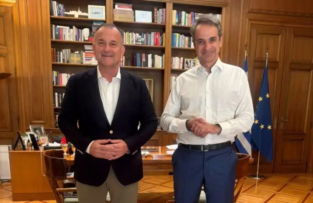 Γιάννης Παππάς: Συγκεκριμένες παρεμβάσεις για τη Δωδεκάνησο στη συνάντηση με τον Κυριάκο Μητσοτάκη
