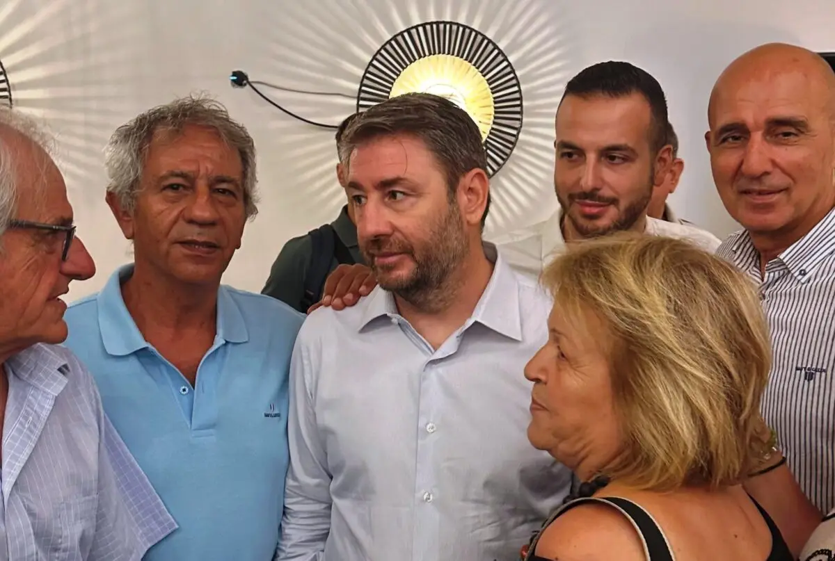 Στη Λέρο ο Νίκος Ανδρουλάκης – Συνάντηση με πολίτες και φίλους του ΠΑΣΟΚ στην Αγία Μαρίνα