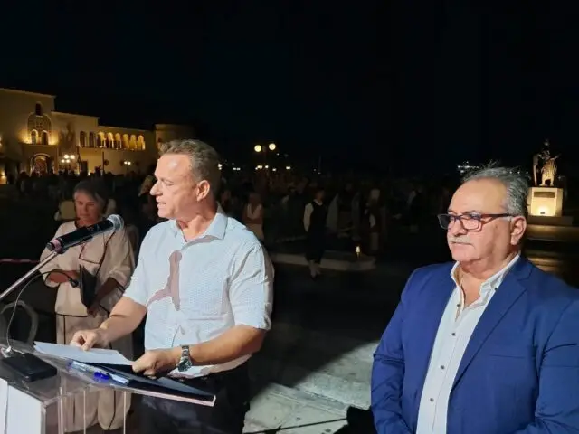 Στην Κάλυμνο ο Φώτης Μάγγος για την επέτειο της Ναυμαχίας του Γέροντα