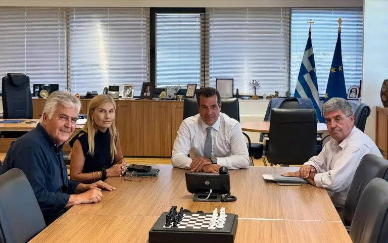 Συνάντηση Δημάρχου Λέρου με την ηγεσία του Υπουργείου Μετανάστευσης και Ασύλου