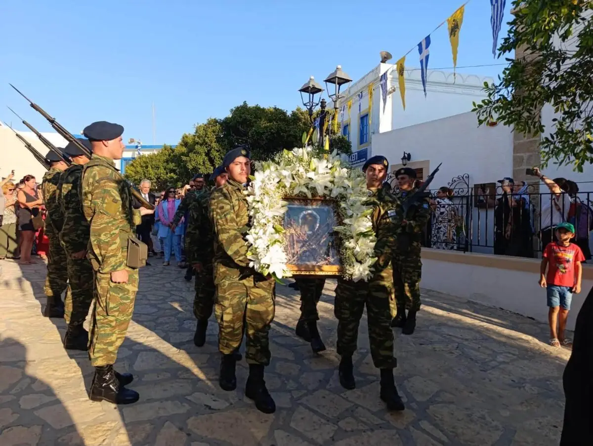 Λειψοί: Η μεγάλη γιορτή της Παναγίας του Χάρου και το μήνυμα του Φώτη Μάγγου