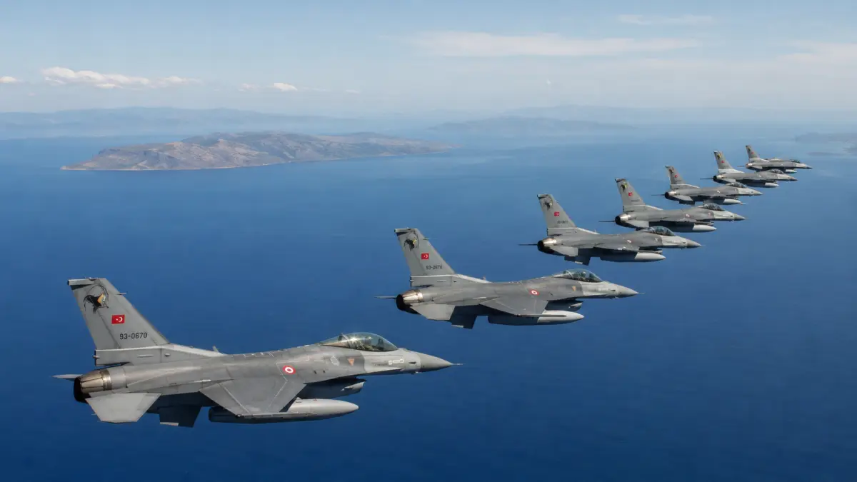 Κλιμακώνει την προκλητικότητα στο Αιγαίο η Άγκυρα: Δεκάδες τουρκικές παραβιάσεις με οπλισμένα F-16
