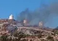 Λέρος: Πυρκαγιά στους Ανεμόμυλους