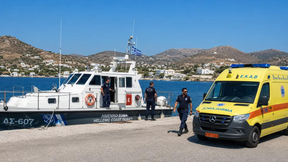 Επείγουσα διακομιδή 24χρονου από τους Λειψούς στη Λέρο