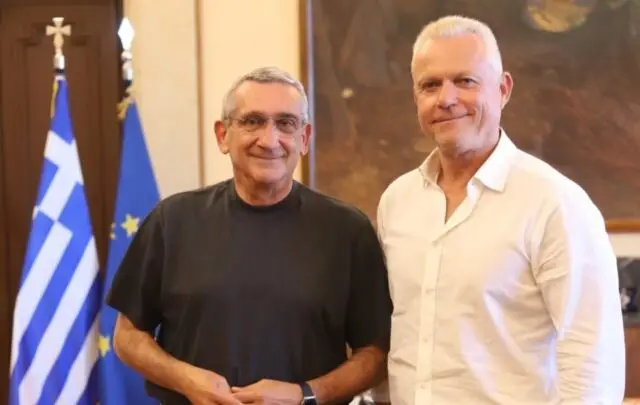 Γ. Χατζημάρκος: «Τιμή για τους Λειψούς και τα μικρά νησιά»: Η υποδοχή του Φώτη Μάγγου στη Ρόδο