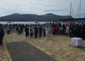 Λέρος: 83 χρόνια από τη βύθιση του «Βασίλισσα Όλγα» – Τίμησαν τους πεσόντες στο Λακκί